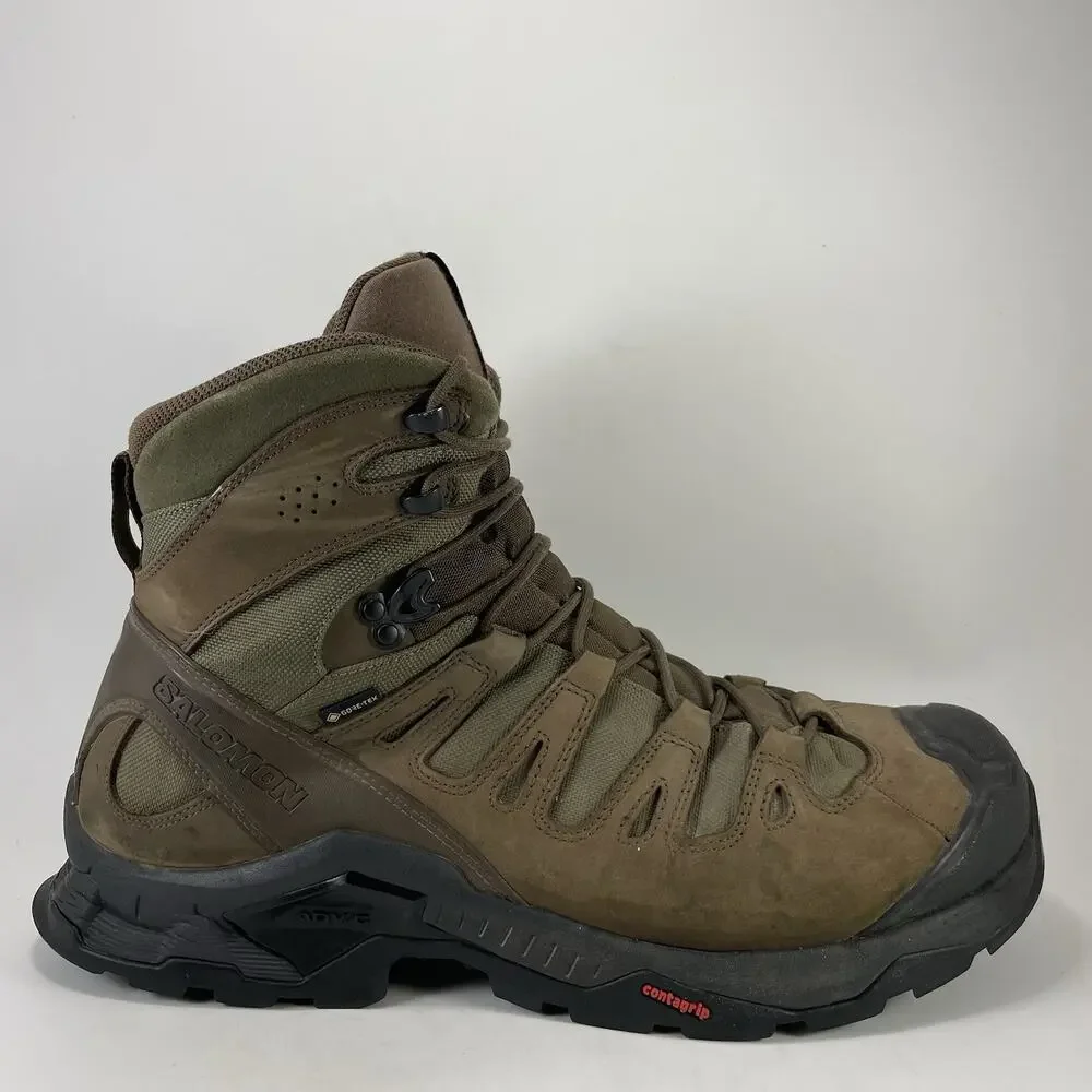 Salomon Quest Tracker GORE-TEX Brown Boots Mens Size 14 Backpacking Trail Shoe